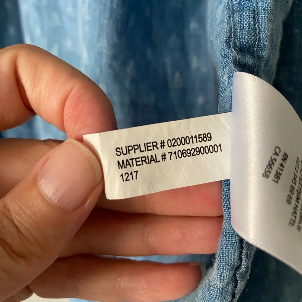 Ralph Lauren Linen Sailboat Button Down
